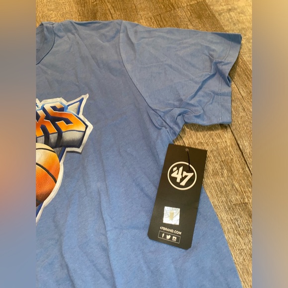 Draft Kings New York Knicks Crown '47 Men's Franklin T-Shirt - Picture 5 of 7